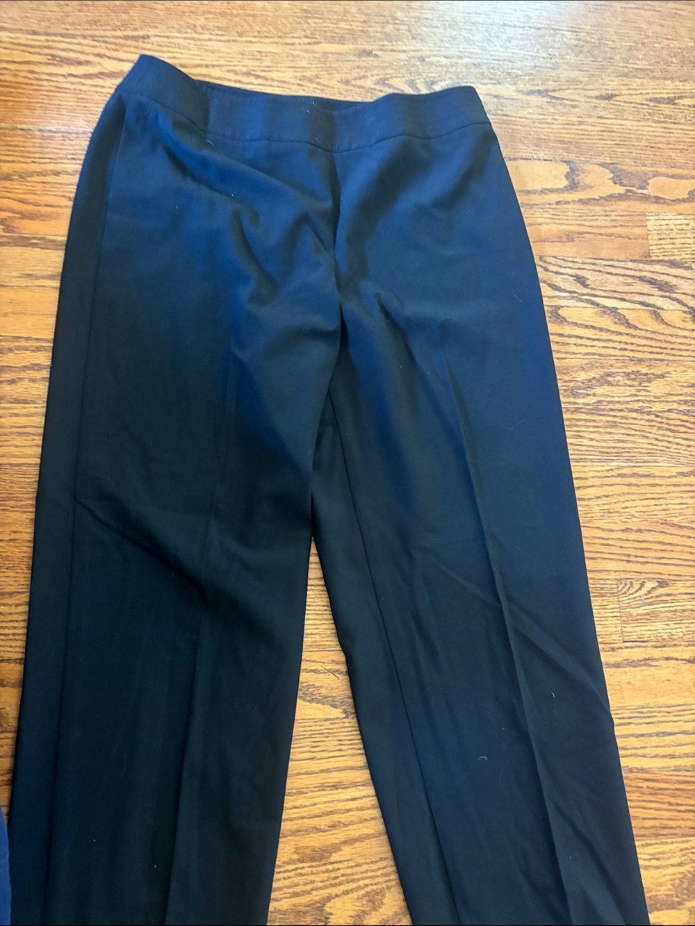 Talbots Black Straight-Leg Dress Trousers size 8